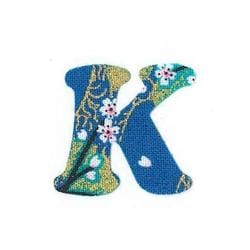 ファブリックステッカー JT 青 山桜 K