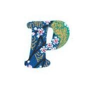 ファブリックステッカー JT 青 山桜 P