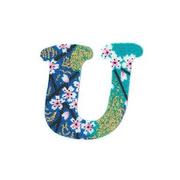 ファブリックステッカー JT 青 山桜 U