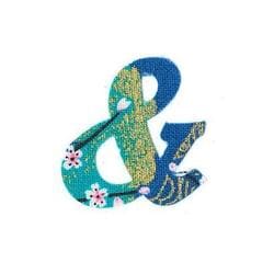 ファブリックステッカー JT 青 山桜 &