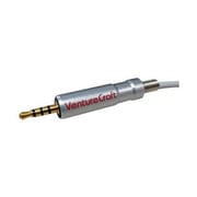 2.5mm 4極プラグ シルバー