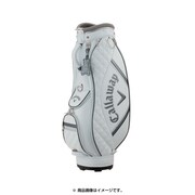 PU Sport Women's 15 JM [キャディバッグ ホワイト/グレー]