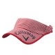 Marine Visor Women's RED 15 JM [バイザー フリーサイズ レディース レッド]