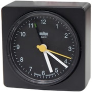 アナログアラーム クロック ブラック 並行輸入品 BNC011BK