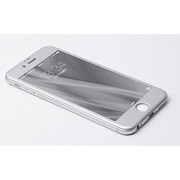 DG-IP6FAG4FSV [iPhone 6/6s用 液晶保護フィルム W-FACE High Grade Glass&Aluminum Screen Protector シルバー]