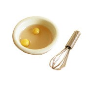 みにるー 卵入りボウル＆泡立て器 [ミニチュアモデル]