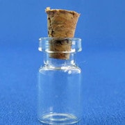 みにるー ガラスの小瓶 直径10mm [ミニチュアモデル]