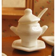 みにるー 白磁のスパイスジャー [ミニチュアモデル]