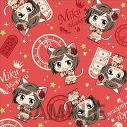 キャラ×クション109 ミニッチュ アイマス 前川みく シンデレラプロジェクトver． [キャラクター クッションカバー]