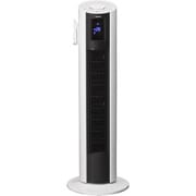タワー型扇風機 DCモーター リモコン付 グランホワイト F-DTT50(W)