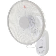 壁掛け扇風機 リモコン付 グランホワイト F-AWT80(W)