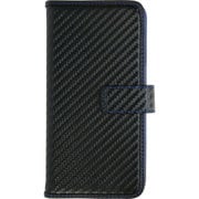 DI6-02 [iPhone 6/6s 4.7インチ用 ケース ダイアリーコレクション カーボンレザー ブルー]