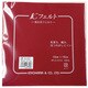 GFKT1001 107 [ウォッシャブルフェルト18cm 赤]