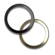 TFH23 [truffol レイヤードリング ホームボタンリング for Touch ID ブラック]