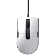 有線マウス USB接続式 BlueLED 3ボタンタイプ エルゴノミックフォルム 静音 Sサイズ ホワイト BSMBU26SSWH