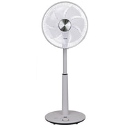 ハイポジションリビング扇風機 DCモーター リモコン付 ホワイト YHX-KD301