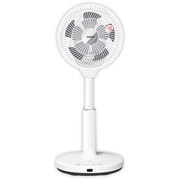 ミニリビング扇風機 DCモーター リモコン付 ホワイト MX-C181W
