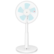 リビング扇風機 リモコン付 ホワイト YLR-AG30(W)