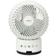 エアーサーキュレーター DCモーター 18cm リモコン付 ホワイト YAR-XD18(W)
