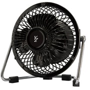 ミニマグネット扇風機 10cm ブラック YMS-A106(B)