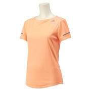 ITQ13-S02984-J/S [シークエンスランニング 半袖Tシャツ レディース Sサイズ フラッシュオレンジ S15]