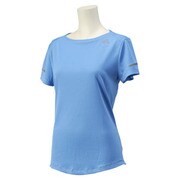 ITQ13-S02985-J/M [シークエンスランニング 半袖Tシャツ レディース Mサイズ ラッキーブルー S15]