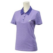 IQZ30-S09675-J/L [エアロニット ポロシャツ レディース Lサイズ ナイトフラッシュ S15]