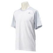 KAY96-S91131-J/XO [ESS 3S クライマクール Tシャツ メンズ XOサイズ ホワイト/クリアグレイ]
