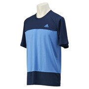 KAZ08-S91182-J/XO [ESS カラーブロック半袖Tシャツ メンズ XOサイズ ラッキーブルー S15]