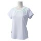 KAZ31-S91321-J/OT [Separates ドットプリントTシャツ レディース OTサイズ ホワイト]