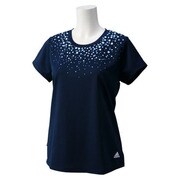 KAZ31-S91323-J/S [Separates ドットプリントTシャツ レディース Sサイズ カレッジネイビー]