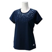 KAZ31-S91323-J/M [Separates ドットプリントTシャツ レディース Mサイズ カレッジネイビー]