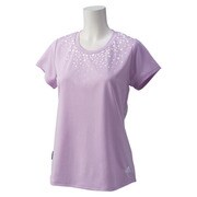 KAZ31-S91324-J/S [Separates ドットプリントTシャツ レディース Sサイズ ライトオーキッド S15]