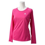 KAZ35-S91337-J/OT [Separates ワンポイントロングスリーブTシャツ OTサイズ ピンク]