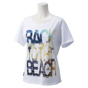 KAZ50-S91381-J/S [Graphic スローガン Tシャツ レディース Sサイズ ホワイト]