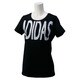 KAZ53-S91388-J/S [TEAM クライマライトコットン グラフィックTシャツ レディース Sサイズ ブラック]