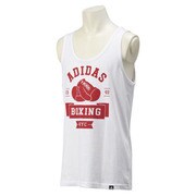 JPD71-S16545-J/M [BOXING CLUB グラフィックタンクトップ メンズ Mサイズ ホワイト]