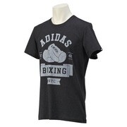 JPD64-S16578-J/S [BOXING CLUB グラフィックTシャツ メンズ Sサイズ ブラックメレンゲ]
