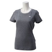JMZ33-S19237-J/S [Seasonal TrainingエアロニットTシャツ レディース Sサイズ ブラック]