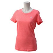 JMZ33-S19239-J/L [Seasonal TrainingエアロニットTシャツ レディース Lサイズ フラッシュレッド S15]