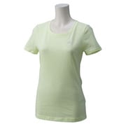 JMZ33-S19240-J/M [Seasonal TrainingエアロニットTシャツ レディース Mサイズ ライトフラッシュイエロー]