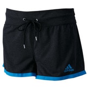 GYT73-S24502-J/L [Seasonal training climachill (クライマチル) ショーツ 1.2 レディース Lサイズ ブラックメレンゲ/フラッシュグリーン S15]