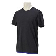 GYT10-S26992-J/M [climachill (クライマチル) 半袖Tシャツ メンズ Mサイズ チルブラックメランジ/ナイトフラッシュ S15]