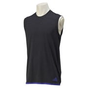 GYT12-S27001-J/M [climachill (クライマチル) スリーブレスTシャツ メンズ Mサイズ チルブラックメランジ/ナイトフラッシュ S15]