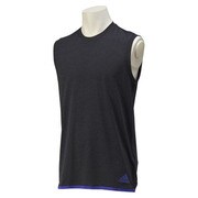 GYT12-S27001-J/L [climachill (クライマチル) スリーブレスTシャツ メンズ Lサイズ チルブラックメランジ/ナイトフラッシュ S15]