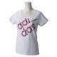 KBW35-A96962-J/L [SC モザイクロゴTシャツ レディース Lサイズ ホワイト]