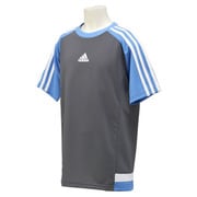 KBY33-A97203-J140 [ICELIVE-4 半袖Tシャツ ボーイズ 140cm グラナイト/ラッキーブルー S15]