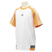 KBY33-A97206-J150 [ICELIVE-4 半袖Tシャツ ボーイズ 150cm ホワイト/ラッキーオレンジ S15]