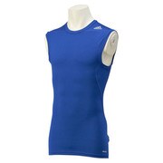 AJ448-D82078-J/O [Techfit (テックフィット) BASE スリーブレスシャツ メンズ Oサイズ カレッジロイヤル/カレッジロイヤル]