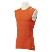 AJ448-D82081-J/O [Techfit (テックフィット) BASE スリーブレスシャツ メンズ Oサイズ カレッジオレンジ/カレッジオレンジ]
